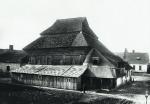 Drewniana XVIII-wieczna synagoga w Chodorowie (dziś nieistniejąca) 
