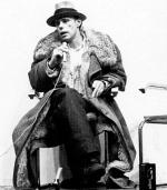 Joseph Beuys podczas pierwszej wizyty w USA  