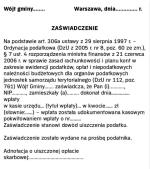 Wzór zaświadczenia  (duplikat dowodu wpłaty)