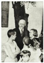 Janusz Korczak z wychowankami Domu Sierot, Gocławek 1938 rok 