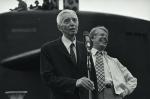 Hyman Rickover i prezydent Jimmy Carter na pokładzie „Nautillusa”