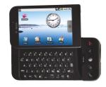 Telefon T-Mobile G1 z intuicyjnym ekranem dotykowym, klawiaturą Qwerty i produktami Google umożliwia pełny dostęp do Internetu. 