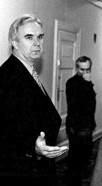 Marian Zacharski swymi wspomnieniami mógłby pogrążyć wielu prominentnych polityków. Na zdjęciu przed przesłuchaniem przed sejmową komisją w sprawie Józefa Oleksego w 1996 roku 