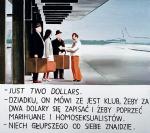 Marcin Maciejowski, „Just two dollars”, olej na płótnie,  70 x 80 cm, 2006 r. (scena z filmu „Kochaj albo rzuć”)