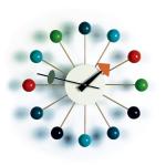 Zegar z kulek, Ball Clock 1948 r. projekt  George Nelson (www.zoomzoom.pl)
