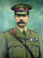 Lord Horatio Kitchener, brytyjski minister wojny, portret z 1915 r. 