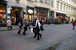 Chmielna to jedna z najpopularniejszych ulic handlowych w Warszawie 