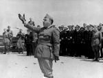 Generał Francisco Franco podczas wojny domowej 