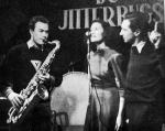Koncert jazzowy w sali widowiskowej warszawskiej siedziby YMCA. Lata 1946 – 1947  
