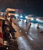 Uszkodzona arteria ma być naprawiona już dziś. Przejeżdża nią ponad 100 tys. aut na dobę 