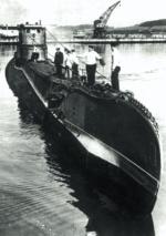 Polski okręt podwodny ORP „Orzeł” w 1939 r. po przedarciu się do Wielkiej Brytanii