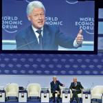 Przywództwo USA jest konieczne, by powstrzymać kryzys i ożywić globalną gospodarkę – mówił w Davos Bill Clinton (fot: Pascal Lauener)