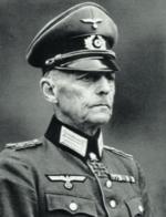 Feldmarszałek Gerd von Rundstedt, dowódca niemieckich sił zbrojnych w Europie Zachodniej 