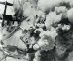 Dymy nad St. Vith zbombardowanym przez alianckie lotnictwo, 27 grudnia 1944 r. 