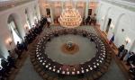 Konferencja w Pałacu Prezydenckim rozpoczęła się w tej samej sali, w której doszło do rozmów Okrągłego Stołu