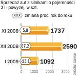  W tym roku zainteresowanie autami z dużymi silnikami może być znacznie mniejsze  niż w ubiegłym. 