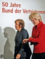 Kanclerz Angela Merkel decyzję w sprawie Eriki Steinbach pozostawi najprawdopodobniej kolejnemu rządowi (zdjęcie z października 2007 roku) 