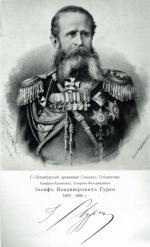 Josif W. Hurko, generał-gubernator w Petersburgu w latach 1870 – 1880