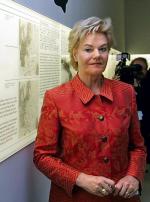 Erika Steinbach (tu na wystawie „Drogi wygnania”, sierpień 2006 r.) fot: Tobias Schwartz