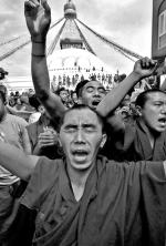 Tybetańczycy manifestowali wczoraj na całym świecie, m.in. w Katmandu, stolicy Nepalu