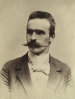 Portret Józefa Piłsudskiego, Wilno 1899 r. Fotografował Jan Bułhak (1876 – 1950)