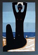 Jerzy Nowosielski, „Nad morzem”, olej, płótno, 91 x 64 cm, 1999 r.