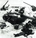 Niemiecki sprzęt porzucony pod Stalingradem 