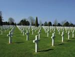 Cmentarz Amerykanów poległych na plaży Omaha w Normandii 