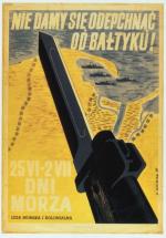 Polski plakat wydany z okazji Dni Morza w 1939 r.