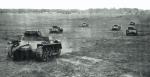 Niemieckie czołgi PzKfW I w ataku 
