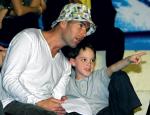 Zinedine Zidane i jego syn Luca