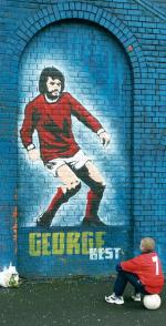 George Best trafił  do irlandzkich serc  i na mury Belfastu 
