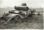 Rozbity niemiecki Panzer IV