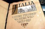 „Italia...” – jedno z pierwszych dzieł Samuela Tyszkiewicza