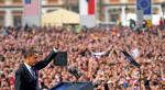 Przemówienia Baracka Obamy na placu Hradczańskim wysłuchało 30 tysięcy osób