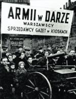 Warszawscy  kioskarze przekazują wojsku ckm zakupiony ze składek na Fundusz Obrony Narodowej, 1938 r.