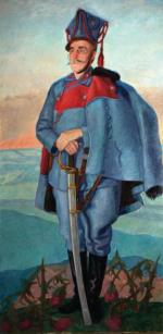 Wacław Sieroszewski w mundurze legionowego jeźdźca – beliniaka 