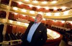 Krzysztof Penderecki w Operze Wrocławskiej, którą uważa za jedną z najlepszych pod względem akustycznym sal w Polsce