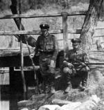 Żołnierze KOP na granicy polsko-sowieckiej 