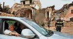 Papież samochodem przyjechał do miejscowości Onna, gdzie pod gruzami zginęło ponad 50 osób