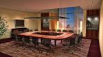 <Sala  przystosowana do kameralnych spotkań biznesowych w sopockim Sheraton  Hotel  Conference Center & Spa