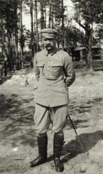 Piłsudski podczas kampanii na Polesiu Wołyńskim, 1915 rok 