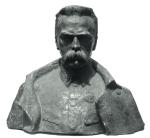 Konstanty Laszczka (1865 – 1956), Józef Piłsudski, 1916 r., rzeźba, brąz