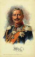 Cesarz Niemiec Wilhelm II (1859–1941), pocztówka 
