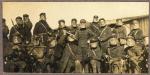 Oddział w maskach przeciwgazowych biorący udział w walkach o Lwów 1918 – 1919 