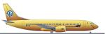 Pomalowany na złoty kolor samolot wyczarteruje LOT, partner strategiczny projektu