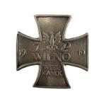 Odznaka „Wielkanoc w Wilnie”, 1919 rok