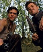 Eli Roth (z lewej) i Brad Pitt jako bohaterowie „Inglourious Basterds”