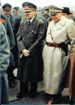 Hitler i Göring, dowódca Luftwaffe