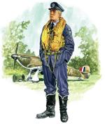 Polak – pilot myśliwski RAF na tle Hurricaine’a Mk. I